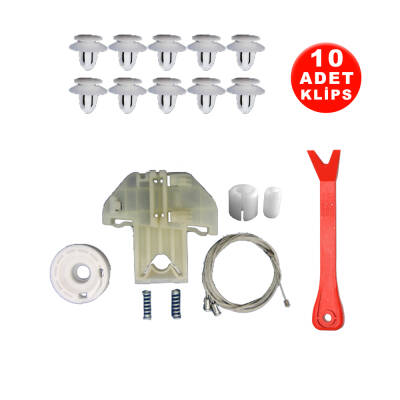 Set Cam L Arka Ford Focus 1 1998-2005 (Klips + Aparatlı) XS41A27001 - Starklips