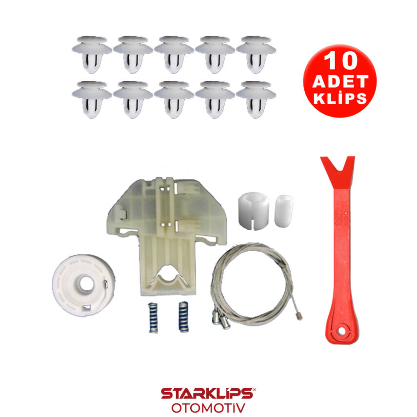 Set Cam L Arka Ford Focus 1 1998-2005 (Klips + Aparatlı) XS41A27001 - 1