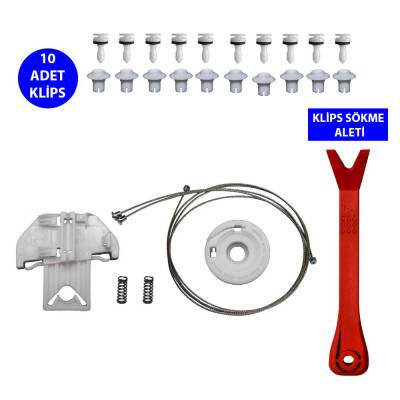 Set Cam L Arka Jaguar S Type 2000-2008 (Klips + Aparatlı) 103091XXX - 