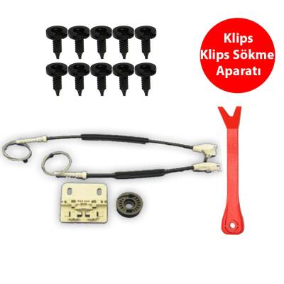 Set Cam L Arka Land Rover Freelander 1996-2006 (Klips + Aparatlı) CVH101210 CVH101211 CVH101212 - 