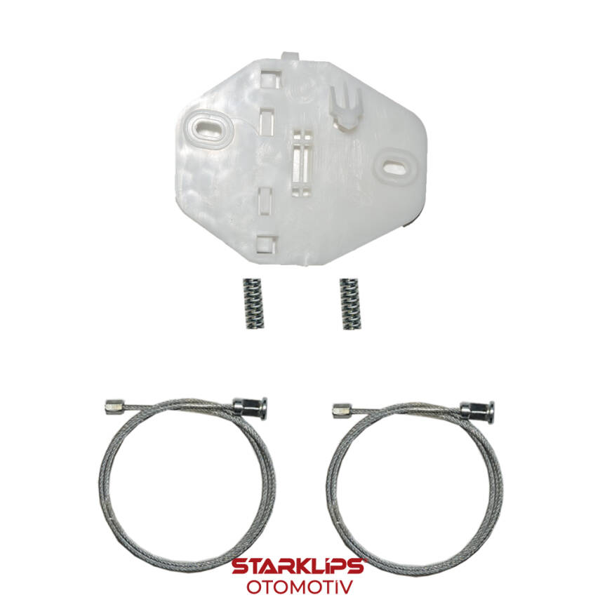 Set Cam L Arka Manuel Renault Clio 2 Symbol 2002-2008 7700434697H (Klips + Aparatlı) - 1