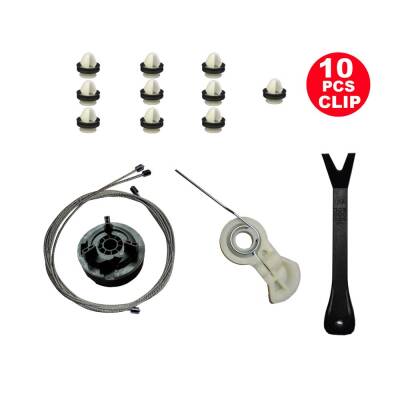 Set Cam L Arka Peugeot 307 2001-2007 (Klips + Aparatlı) 9223A2-9223A0 - 