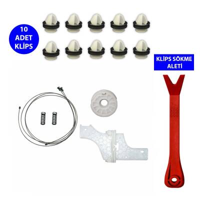 Set Cam L Arka Peugeot 508 2011-2016 (Klips + Aparatlı) 9688808480 - 