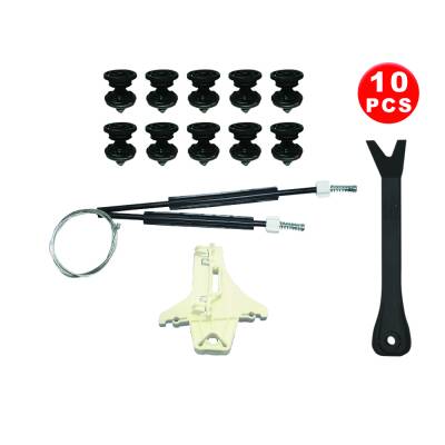 Set Cam L Arka VW Golf 7 2013-2017 (Klips + Aparatlı) 5G4839461 - 