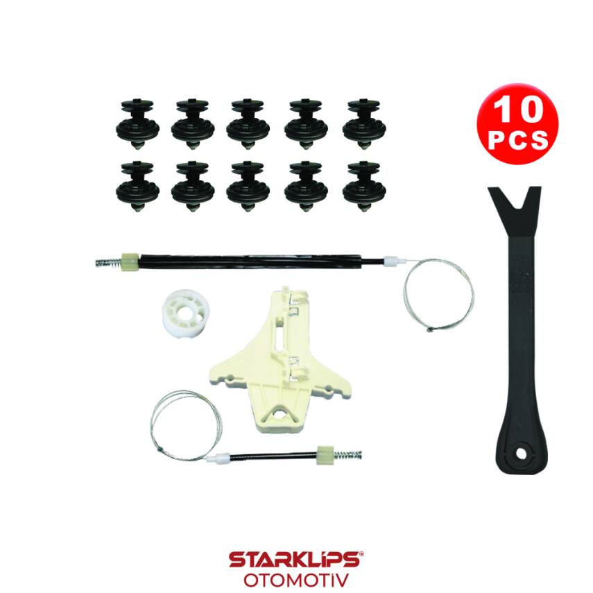 Set Cam L Arka Vw Jetta 6 2011-2019 (Klips + Aparatlı) 5C6839461 - 1