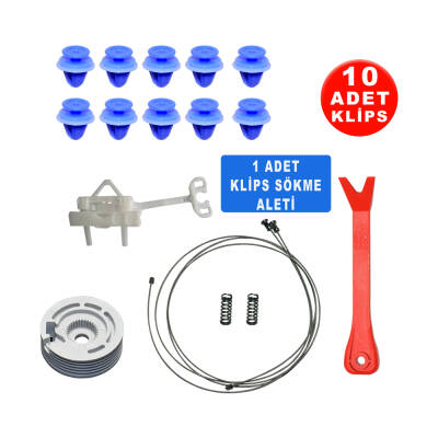 Set Cam L Fiat Fiorino Peugeot Bipper CitroenNemo 2008>(Klips + Aparat) 1368331080 - Starklips