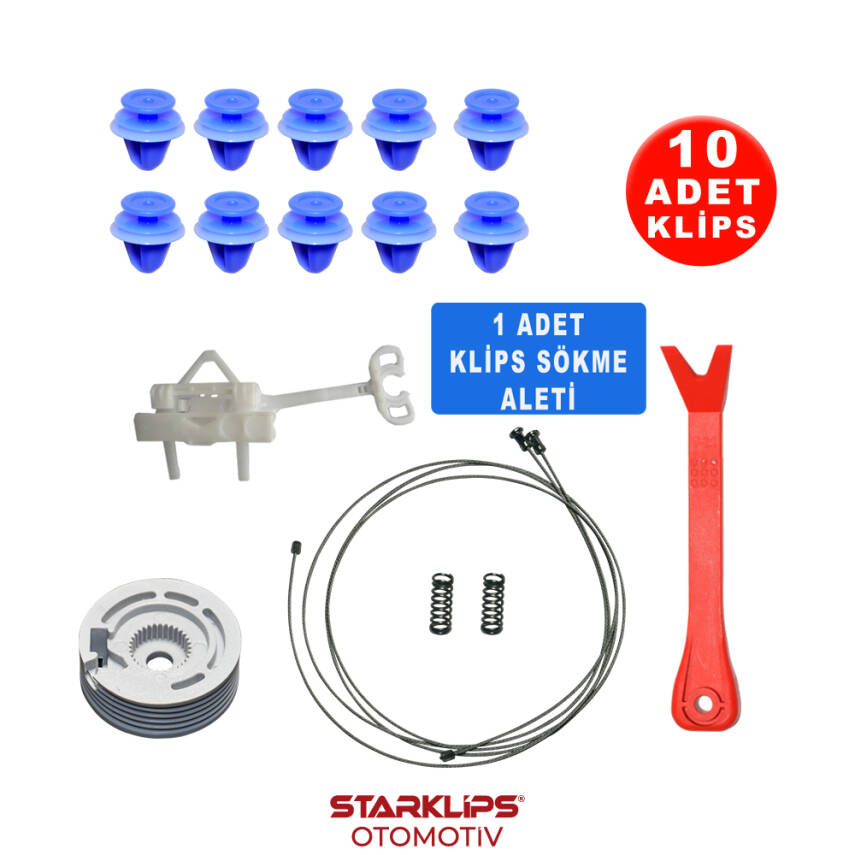 Set Cam L Fiat Fiorino Peugeot Bipper CitroenNemo 2008>(Klips + Aparat) 1368331080 - 1