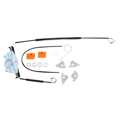 Set Cam L Ön Audi A4 B6-B7 2000-2008 Sarmalı ( Klips + Aparat + Köşe makara yataklı ) 8E0837461 - 