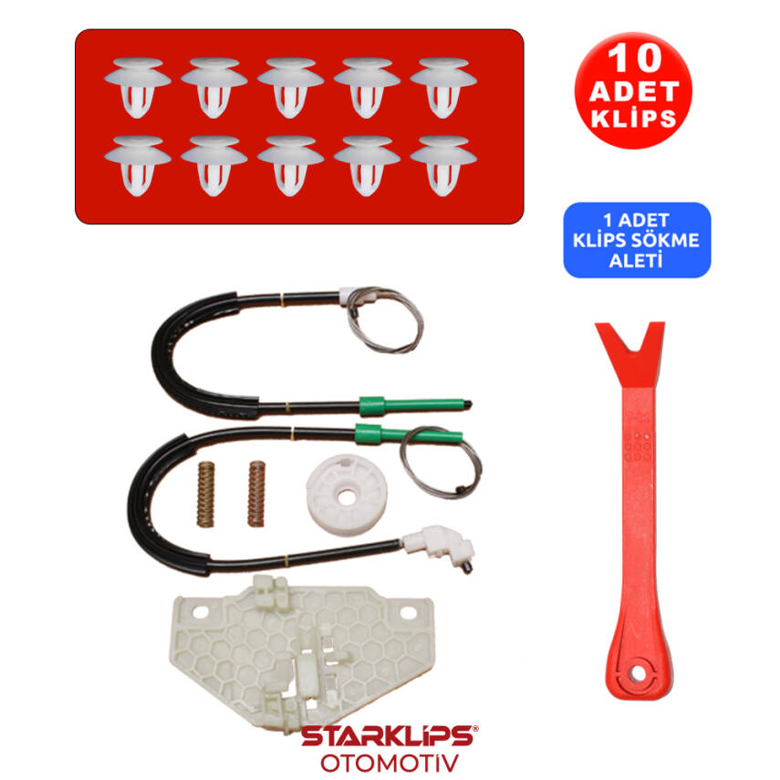 Set Cam L Ön Ford Connect 2003-2013 (Klips + Aparatlı) 2T14V23201 - 1