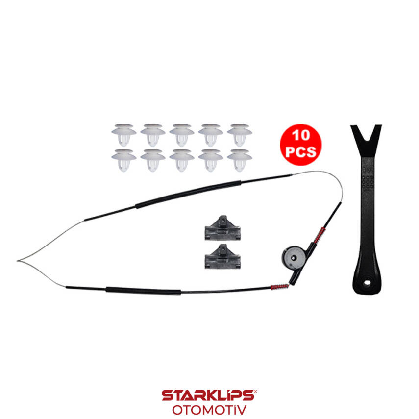 Set Cam L Ön Ford Mondeo MK3 2000-2007 Sarmalı (Klips + Aparatlı) 1S71F23201 - 1