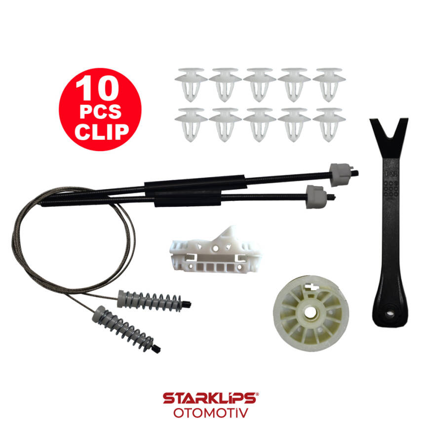 Set Cam L Ön Opel Corsa D (2006-2015) (Klips + Aparatlı) 13298153 - 1