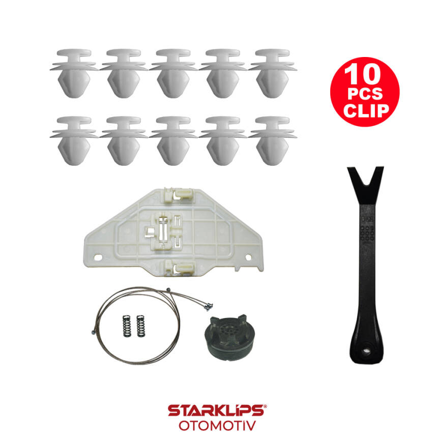 Set Cam L Ön Peugeot Partner Tepee Citroen Berlingo 2008-2016 (Klips+ Aparatlı) 9221ER-9221ES - 1