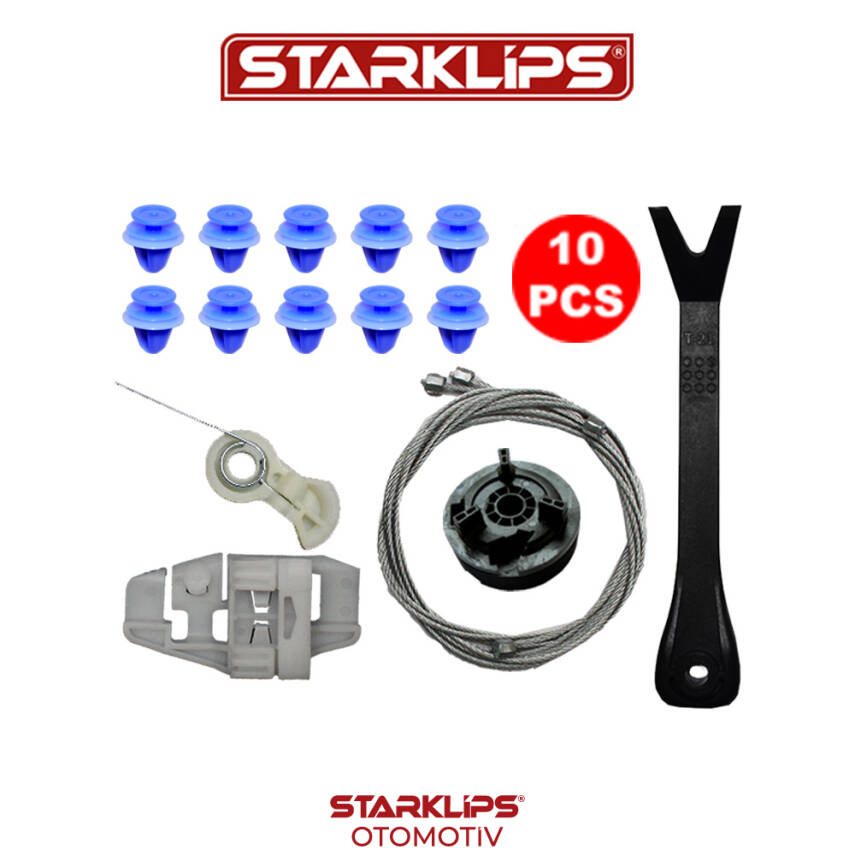 Set Cam L Ön Renault Modus 2004-2008 (Klips + Aparatlı) 8200748377 - 1