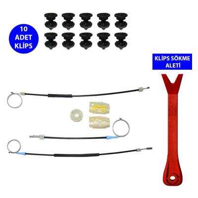 Set Cam L Ön Seat Leon 2 2006-2012 (Klips + Aparatlı) 1P0837461A - 