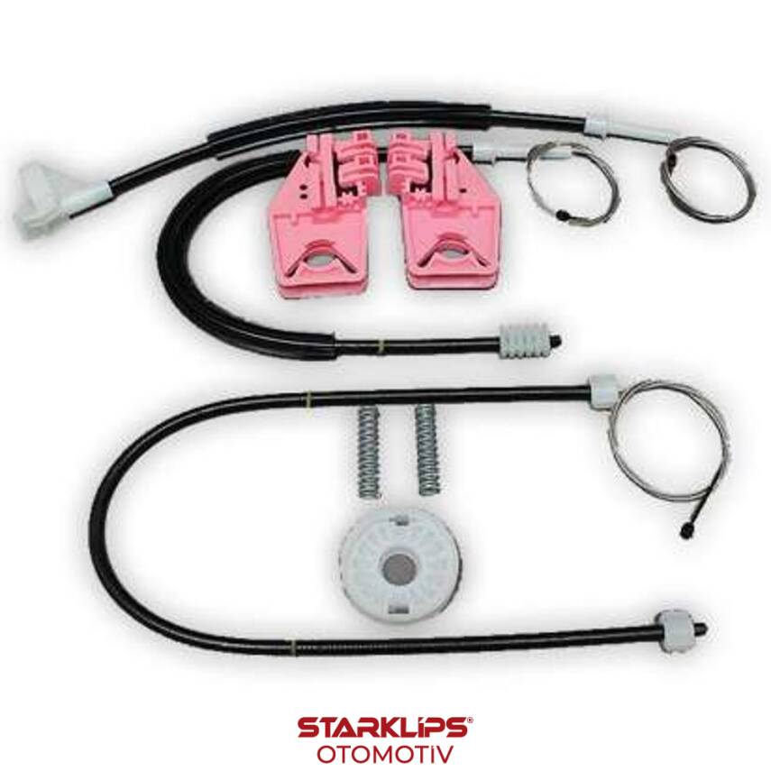 Set Cam L Ön Skoda Octavia MK2 Octavia 5 Octavia A5 2004-2013 1Z1837655-461 (Klips + Aparatlı) - 1