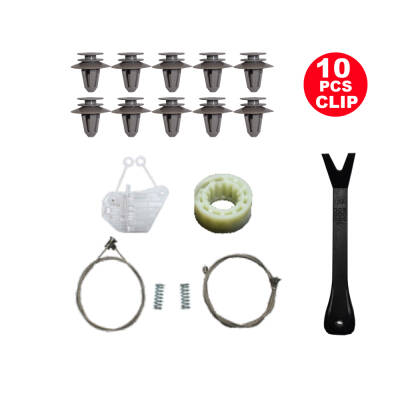 Set Cam L Ön Smart Fortwo 450 Coupe Cabriolet 1998-2007 (Klips + Aparatlı) C0002691V001-0002691V001 - 