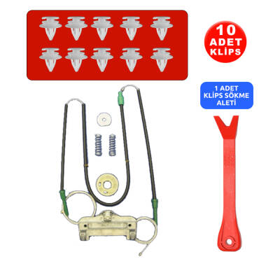 Set Cam L-R ARKA BMW 5 serisi E39 1995-2004 (Klips+Aparat) 51338159835-36 - Starklips