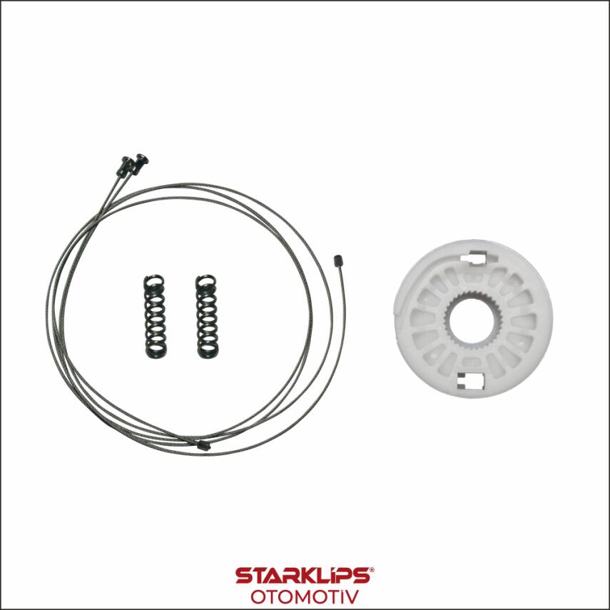 Set Cam L-R Arka BMW X3 F25 2010-2017 5135727103-104 Klips + Aparatlı - 1