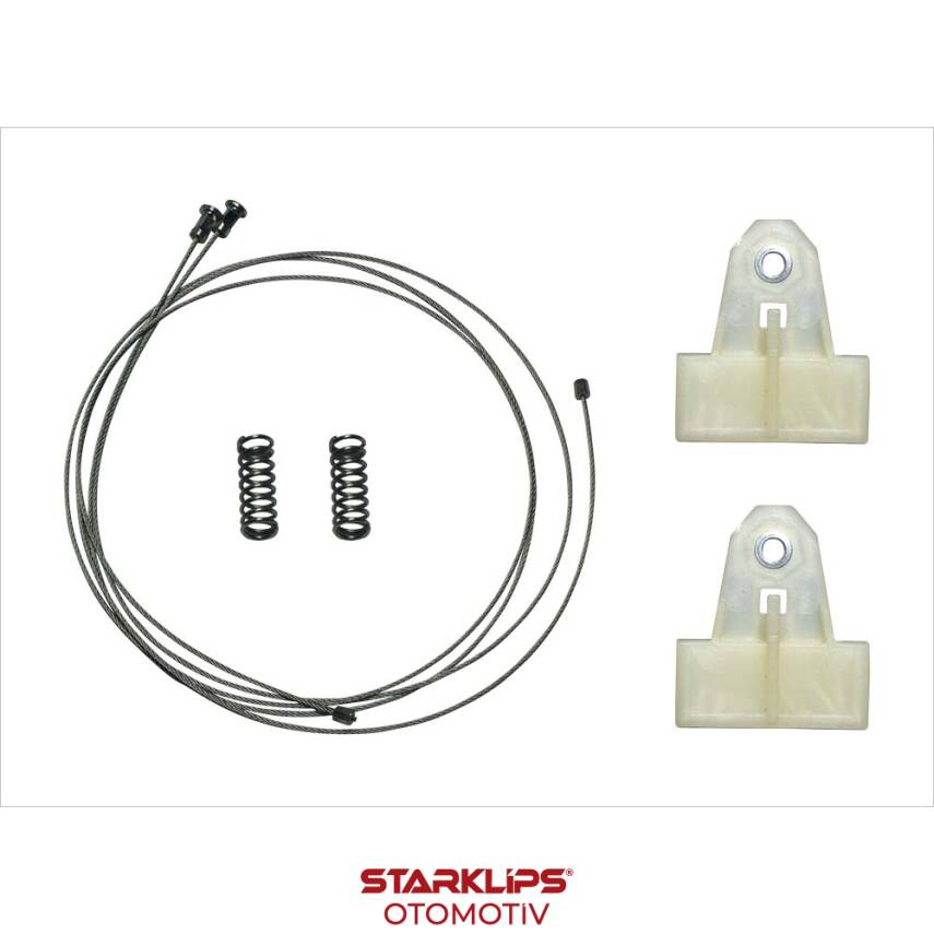 Set Cam L-R Arka Nissan Qashqai 2014-2019 Renault KADJAR 2014-2019 (Klips + Aparatlı) 827004EA0A - 1