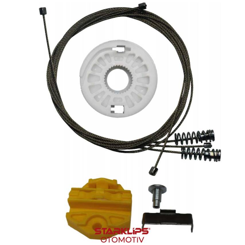 Set Cam L-R Arka Opel Astra H 2004-2015 94703266-267 Klips + Aparatlı - 1