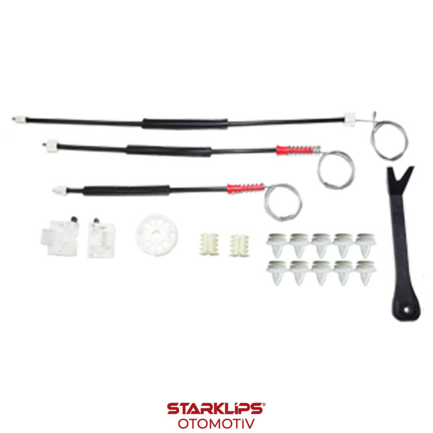 Set Cam L-R Ön Chevrolet Cruze 2011-2015 72717QQ2014 (Klips + Aparatlı) - 1