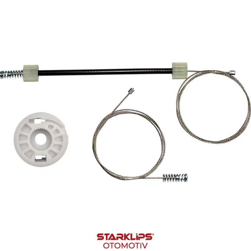 Set Cam R Arka BMW E60 5 serisi 2003-2010 E60 M5 2005-2010 E61 2004-2014 51357184746 Klips + Aparatl - 1