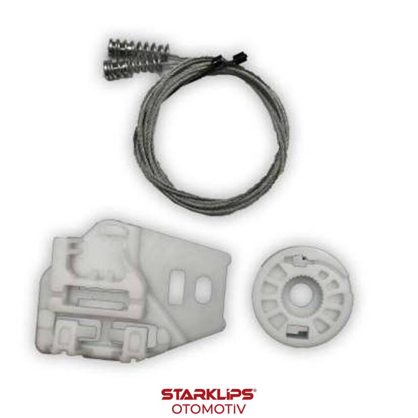 Set Cam R Arka BMW X5 E53 2000-2006 (Klips + Aparatlı) 51357125060 - 1