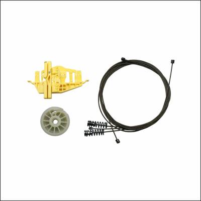 Set Cam R Arka Fiat Doblo 06-16 (Tel Makaraya Bir Tur Eksik Sarılacak) (Klips + Aparatlı) - 