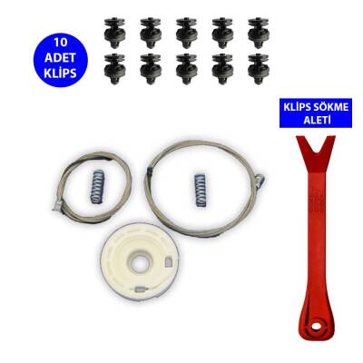 Set Cam R Arka Ford Focus 1 1998-2005 (Klips + Aparatlı) XS41A27000 - Starklips