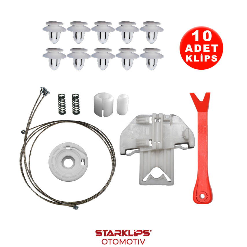 Set Cam R Arka Ford Focus 1 1998-2005 (Klips + Aparatlı) XS41A27000 - 1