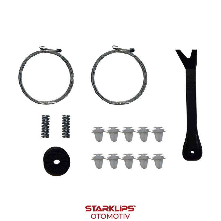 Set Cam R Arka Hyundai i30 2012-2019 83480A6030 Klips + Aparatlı - 1