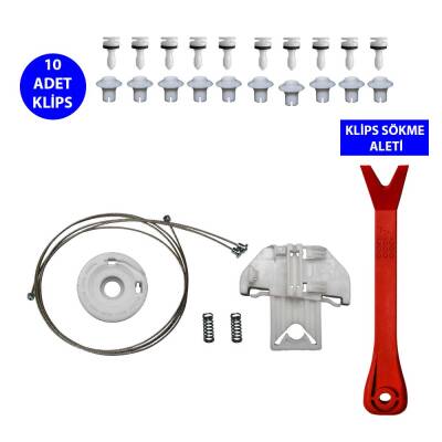 Set Cam R Arka Jaguar S Type 2000-2008 (Klips + Aparatlı) 103090XXX - 