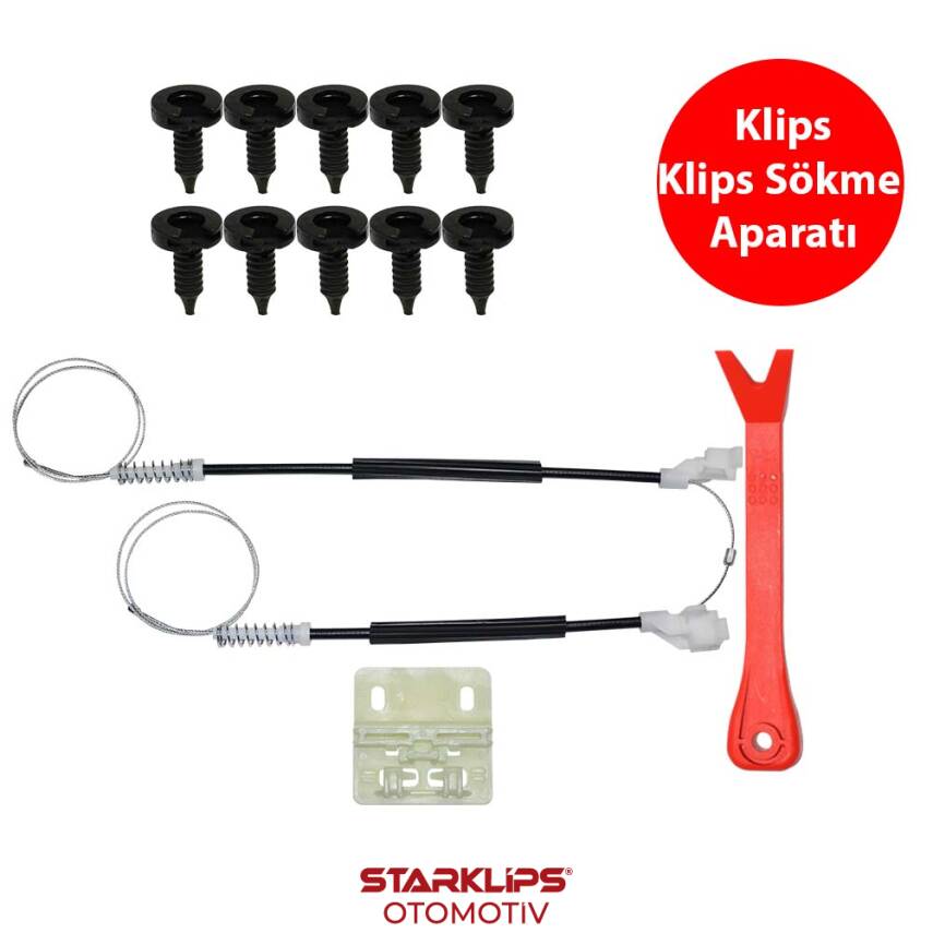 Set Cam R Arka Land Rover Freelander 1996-2006 (Klips + Aparatlı) CVH101200 CVH101201 CVH101202 - 1