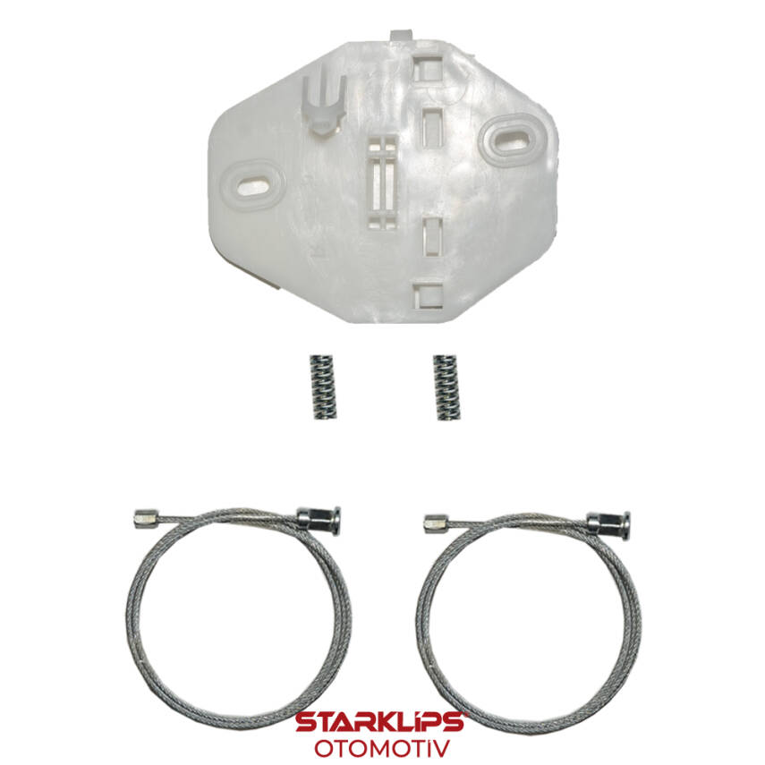 Set Cam R Arka Manuel Renault Clio 2 Symbol 2002-2008 7700434698H (Klips + Aparatlı) - 1