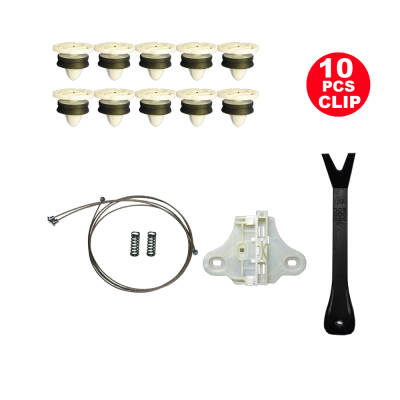 Set Cam R Arka Manuel Renault Clio4 2013-2016 (Klips + Aparatlı) 827013204 - 