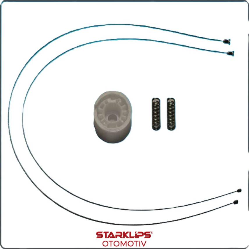 Set Cam R Arka Mercedes W211 2002-2009 A2117300346 Klips + Aparatlı - 1