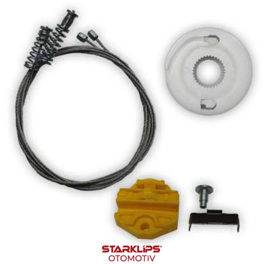 Set Cam R Arka Opel Omega 1994-2003 (Klips + Aparatlı) 90520250 - 1