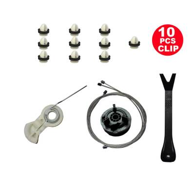 Set Cam R Arka Peugeot 307 2001-2007 (Klips + Aparatlı) 9224A6-9224A4 - 