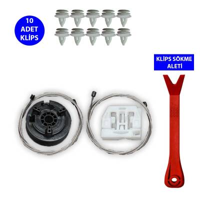 Set Cam R Arka Rover 75 1999-2005 (Klips + Aparatlı) CVH101300 - 