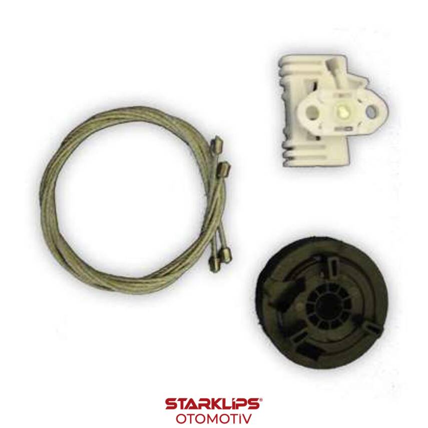 Set Cam R Arka Vauxhall Opel Meriva 2002-2010 (Klips + Aparatlı) 93362664 - 1