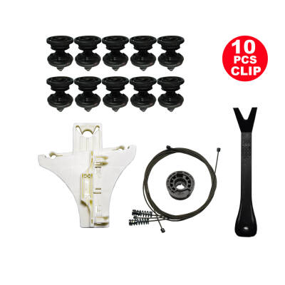 Set Cam R Arka VW Golf 6 2009-2012 (Klips + Aparatlı) 5k4839730J- 5k4839756J - 