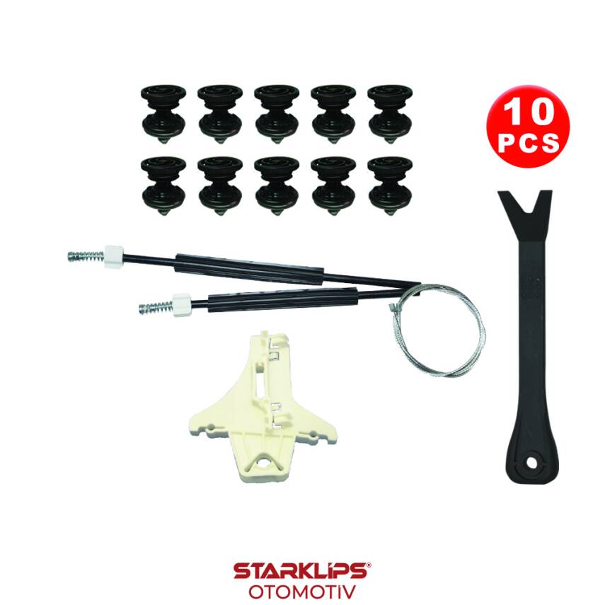 Set Cam R Arka Vw Golf 7 2013-2017 (Klips + Aparatlı) 5G4839462 - 1