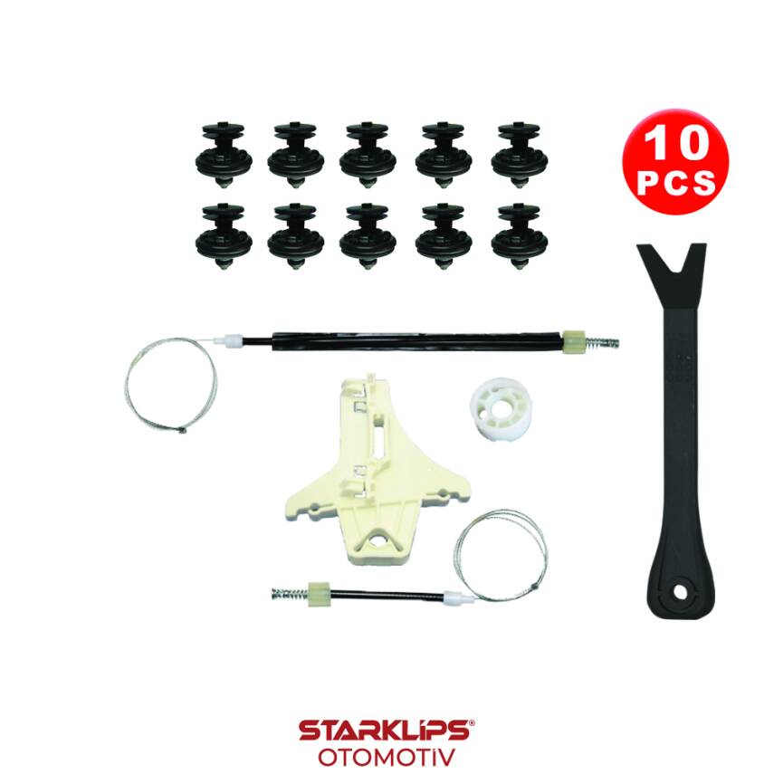 Set Cam R Arka Vw Jetta 6 2011-2019 (Klips + Aparatlı) 5C6839462 - 1