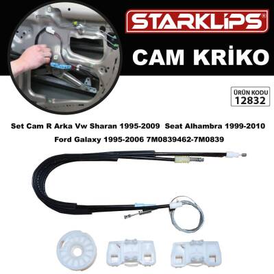 Set Cam R Arka Vw Sharan 1995-2009 Seat Alhambra 1999-2010 Ford Galaxy 1995-2006 7M0839462-7M0839 - Starklips