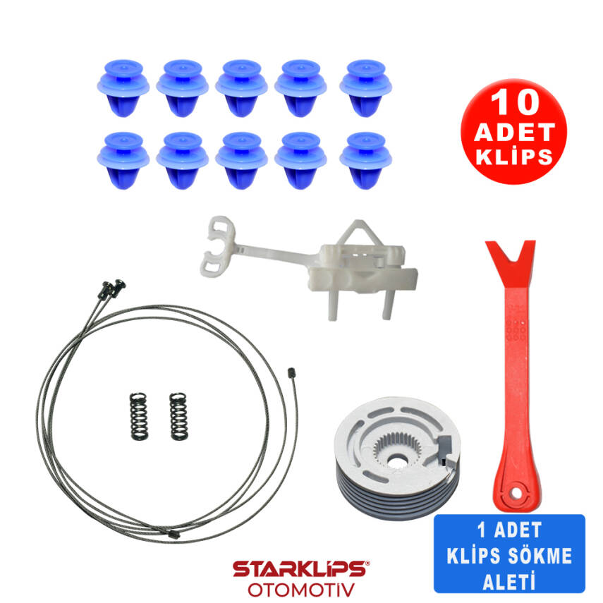 Set Cam R Fiat Fiorino Peugeot Bipper Citroen Nemo 2008>(Klips + Aparat) 1368329080 - 1