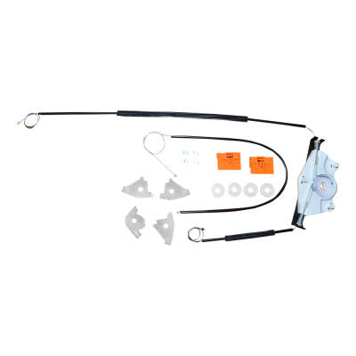 Set Cam R Ön Audi A4 B6-B7 2000-2008 Sarmalı (Klips + Aparat + Köşe makara yataklı ) 8E0837462 - 