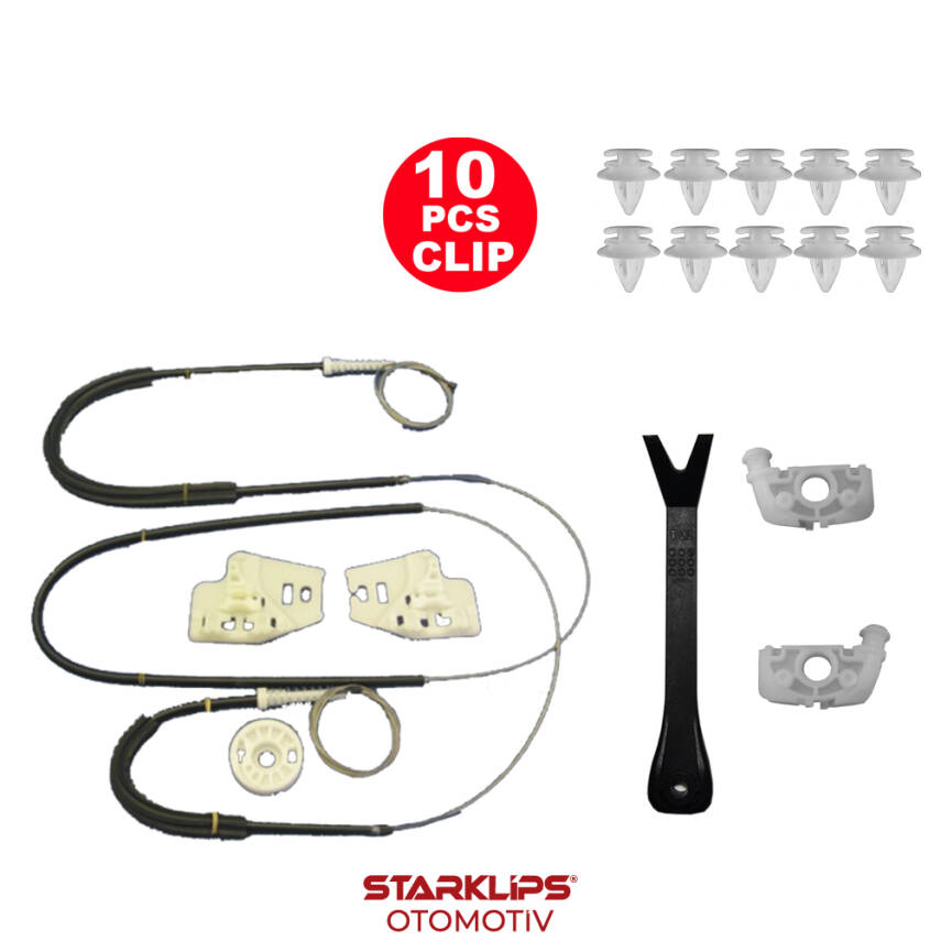 Set Cam R Ön Bmw 3 Serisi E46 (1999-2005) 8196038 (Klips+Aparat) - 1