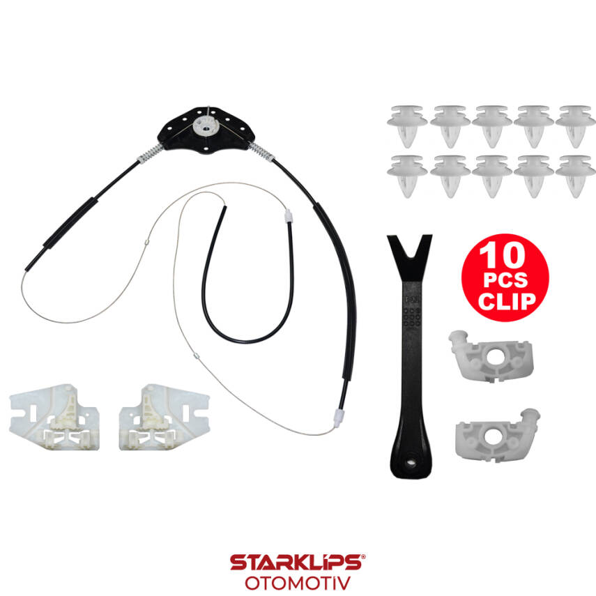 Set Cam R Ön Bmw 3 Serisi E46 (1999-2005) 8196038 (Klips+Aparat) - 1