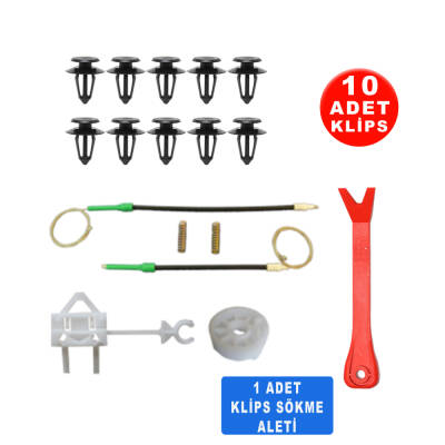 Set Cam R Ön Fiat Palio Albea Siena 2002-2012 (Klips + Aparatlı) 46786202-201 - Starklips