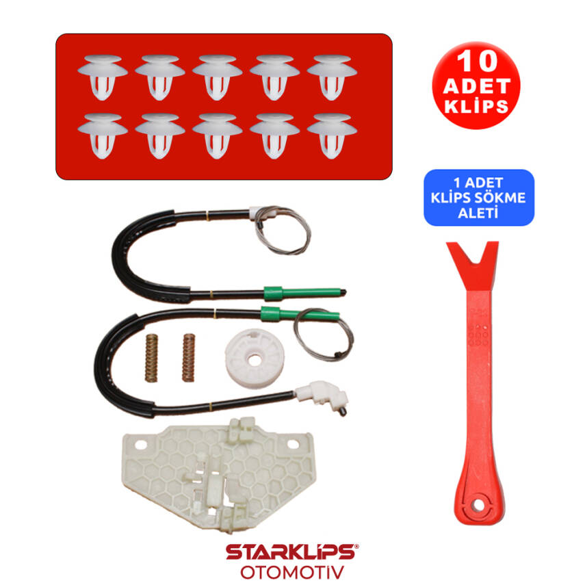 Set Cam R Ön Ford Connect 2003-2013 (Klips + Aparatlı) 2T14V23200 - 1